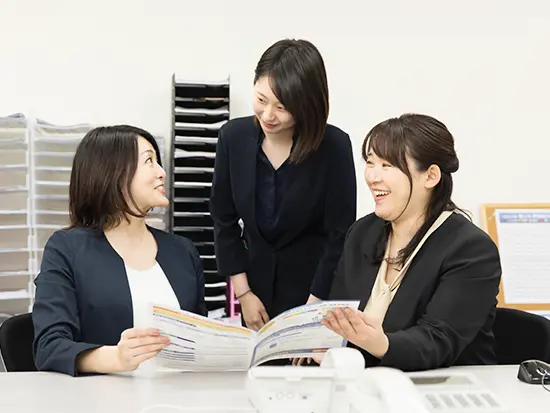 全国の事業所で採用中！原則、転居を伴う転勤はございませんので長く働けます。