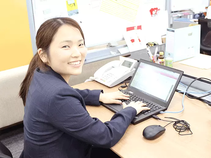 先輩社員がしっかりフォローしてくれるので安心です♪