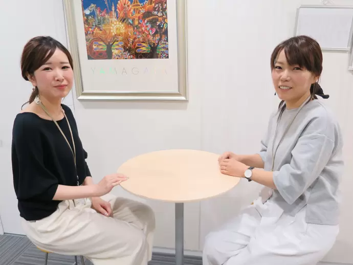 女性がいつでも輝き続けられる、ワークライフバランス重視の働きやすい環境づくりを推進しています。