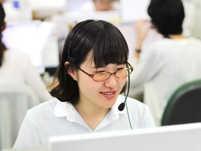 本社の採用センターでは女性が大活躍中です！