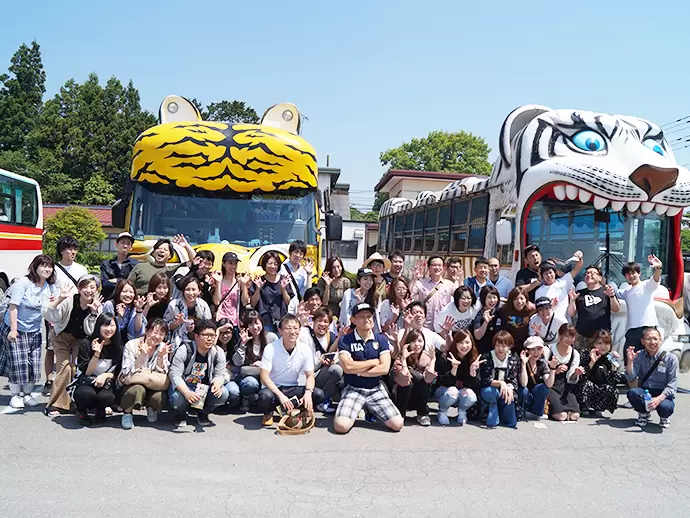 自由参加のイベントは多数！社員旅行をすることもあり、仲の良さが自慢の1つです。