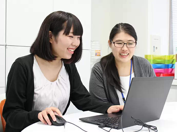 女性社員も年々増えています♪女性が働きやすい環境づくりへ制度をどんどん整えていきます◎
