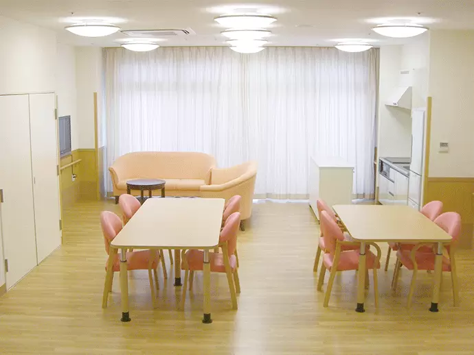 利用者様一人ひとりとしっかり向き合うユニット介護。地域の皆さまからも高評価をいただいています