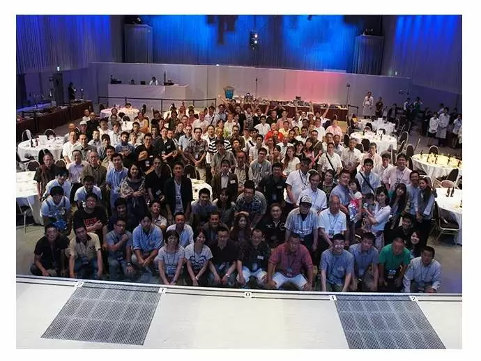 社内行事も多数！記念パーティーのときの写真です。