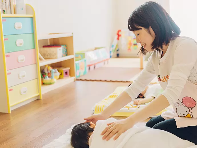 子どもの成長や発達を見守っていくやりがいのあるお仕事です！