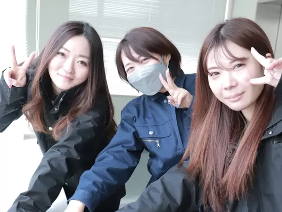 女性メンバーもたくさん活躍しています♪
