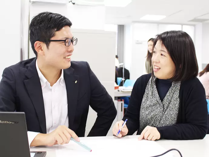 年齢・社歴に関わらず、実力を正当に評価。女性マネジメントも在籍しています！