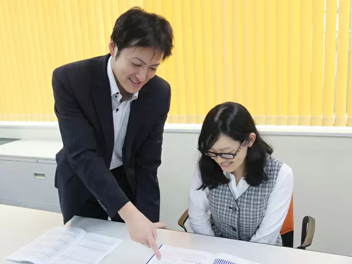 分からないことがあっても、周りの先輩社員が丁寧に教えてくれますので安心です♪