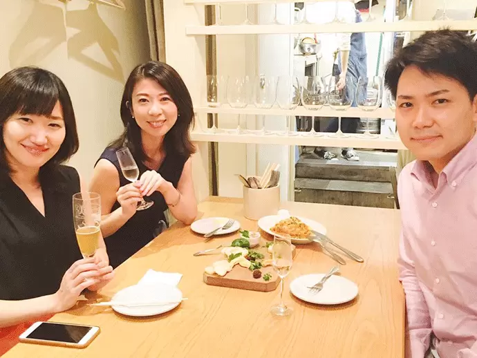 社員みんなお酒を飲むのが大好きです！