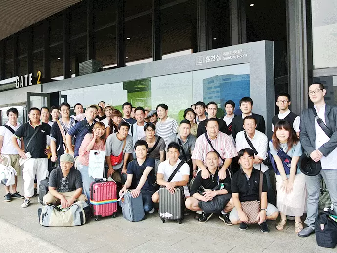 自由参加の社員旅行では、これまでに、韓国やグアムに行きました！