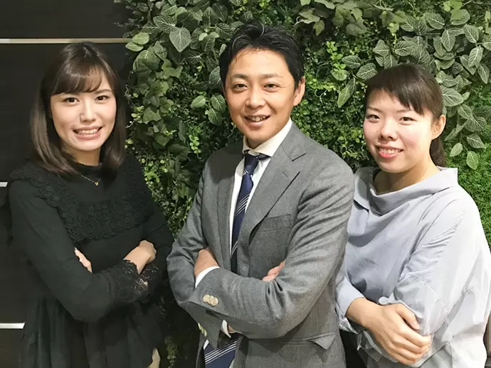将来は事務職を引っ張る、リーダーとなってください！