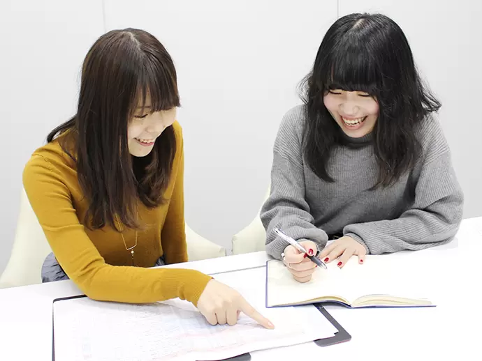 入社後の研修で技術をしっかり学べますので、ご安心ください。