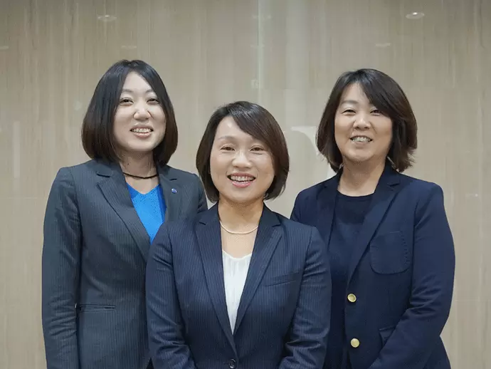 社内の女性比率は半数以上！女性が活躍できる環境だと先輩社員が体現しています。