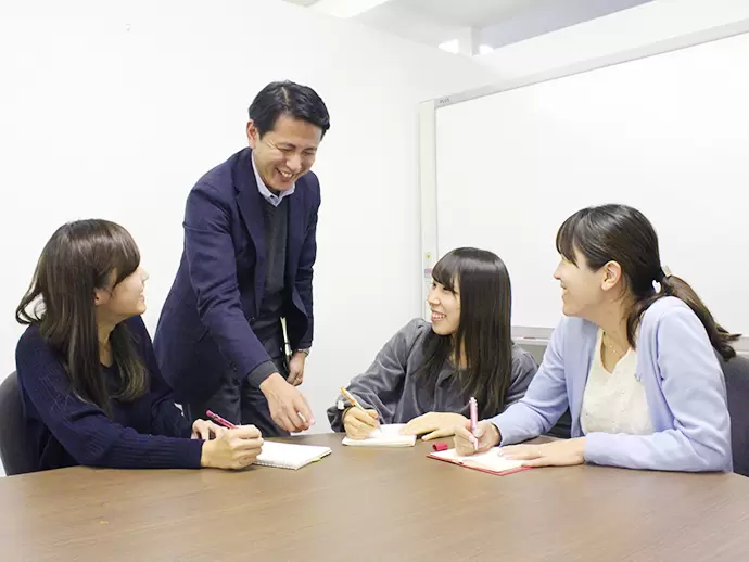 不安な事やわからない事があれば、先輩社員が丁寧にサポートします！