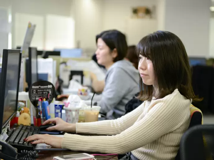 社員を支える仕事だけに、細かいことにも気が付いてサポートできる方がピッタリです・