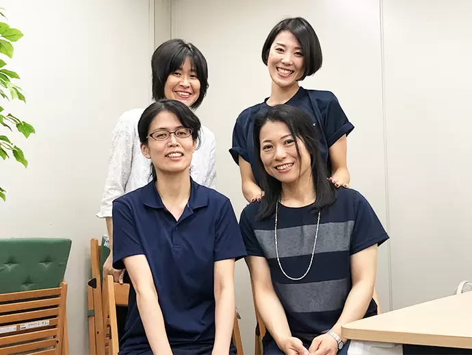 当社では幅広い年代の女性スタッフが活躍中です♪