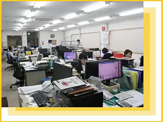 メーカーである当社を社内から支えるお仕事。気づきや心配りを発揮してくださると嬉しいです◎