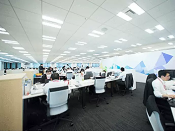 当社は従業員数800人を超えるグループ会社の一員であるため、安定性は抜群。