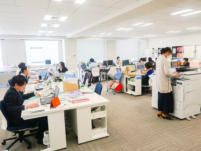 それぞれの環境に応じ、ワークライフバランス良く働けるのも魅力の一つです。