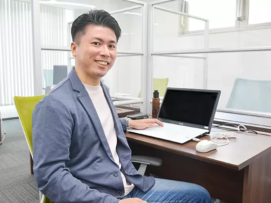 20～30代が中心で、コミュニケーションが取りやすい環境です