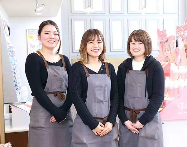 雑貨やコスメなど、あなたが好きなアイテムに囲まれて働く楽しさを感じられますよ！