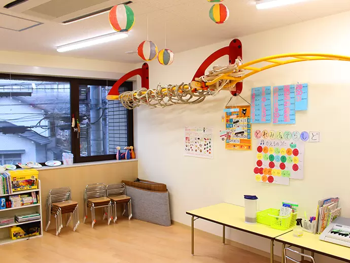 駅から徒歩3分の好立地♪子どもたちが快適に過ごせるよう、毎日キレイにしています。