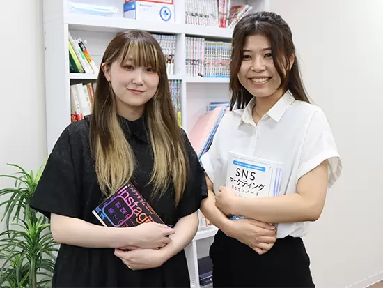 産育休を取得しても戻ってくる社員がほとんど。残業少なめなど、働きやすい環境が整っています。