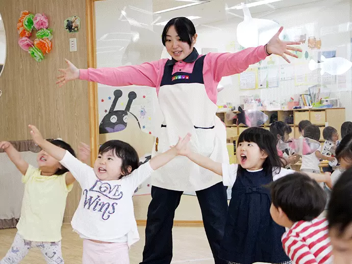 子どもたちのハートをつかむさまざまなメニューで、毎日楽しく過ごしています♪
