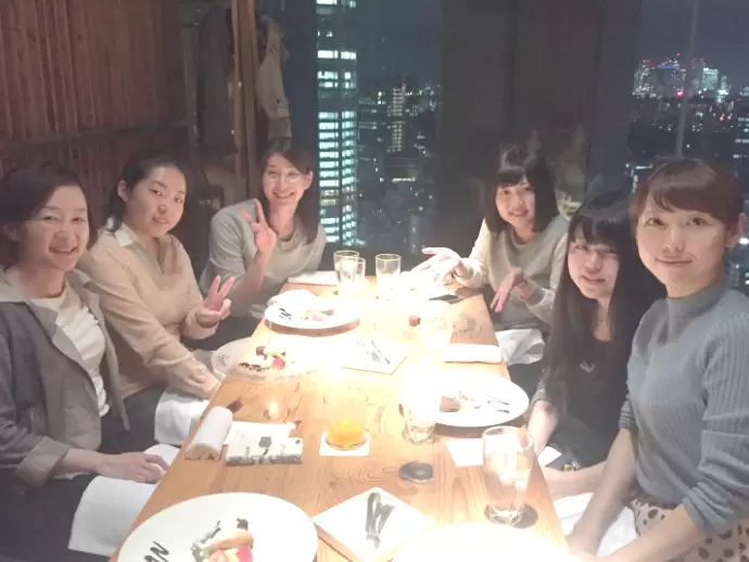 時には女子社員だけでの女子会を開くことも★コミュニケーションがとりやすい環境です♪
