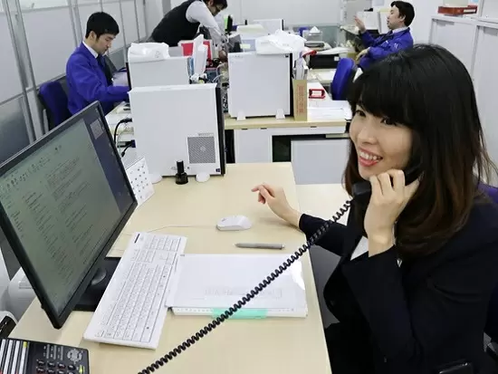 事務職はみんな女性社員なので、なんでも気軽に相談できますよ！