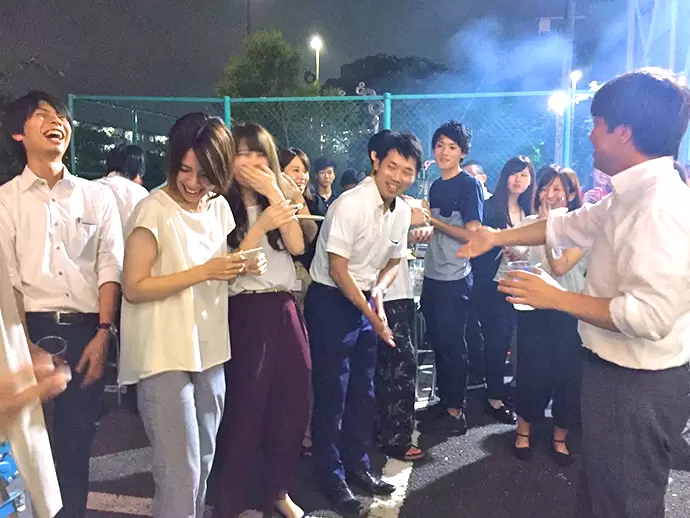 社内イベントは、年齢や役職関係なくみんな全力で楽しみます！