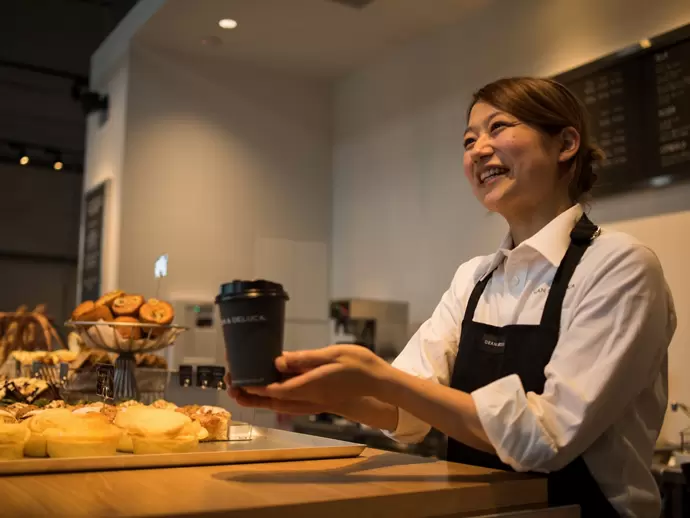 バリスタとしての技術を磨き、お客様に最適な一杯をご提供します。