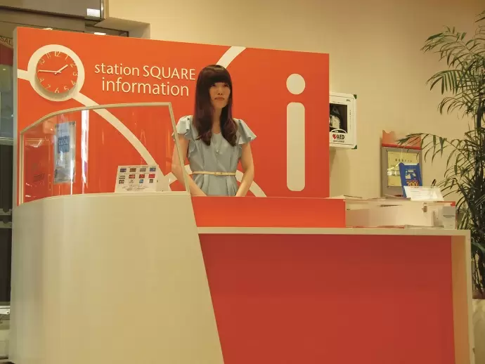 商業施設の”顔”としての活躍を期待しています♪（総合受付職）
