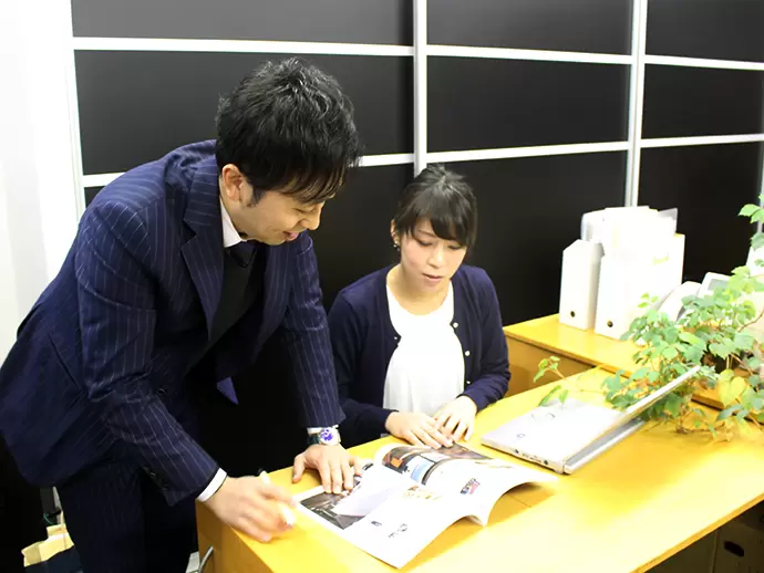 少数精鋭の当社は社員同士の距離も近く、あたたかな職場です。