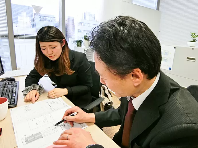職場の雰囲気パート2。なんでも相談できる風通しの良い社風です♪