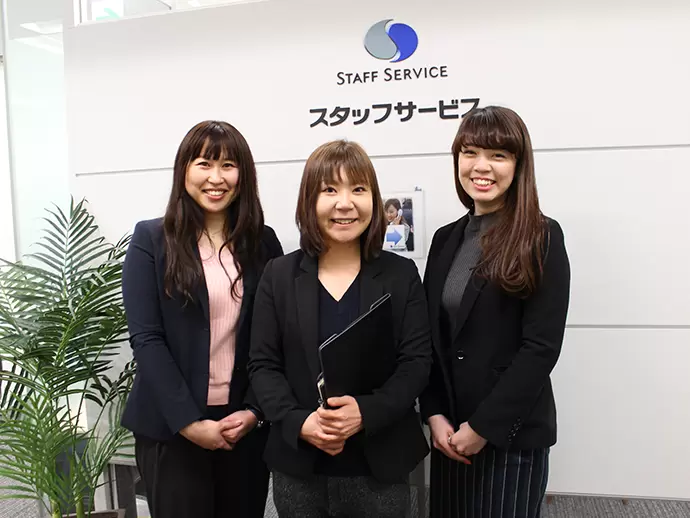 キャリアについての理想のカタチは十人十色。一人ひとりに寄り添い、面接を行います。