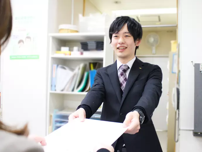 患者様へもスタッフへも、心の通った対応で接します。