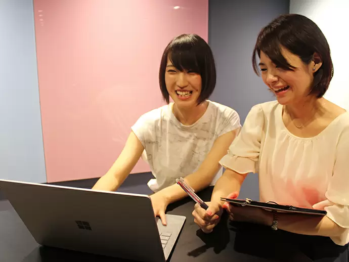 自由度が高く、社員のアイデアもどんどん取り入れていく環境です◎