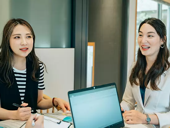 女性が多い職場だからこそ、女性ならではの悩みなども話せる、働きやすい職場です！
