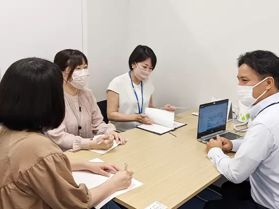 風通しの良い雰囲気で何でも相談できます◎
