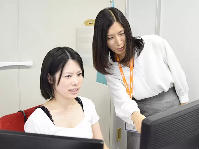 わからないことがあれば、先輩たちがいろいろ教えていくので安心♪