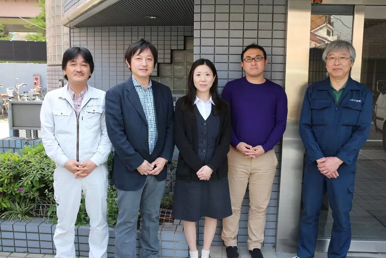 20代～60代の幅広い年齢層の会社です。