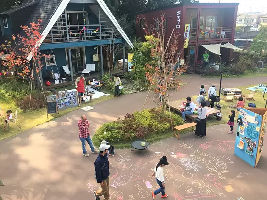家族や子どもたちで賑わっている展示場です！