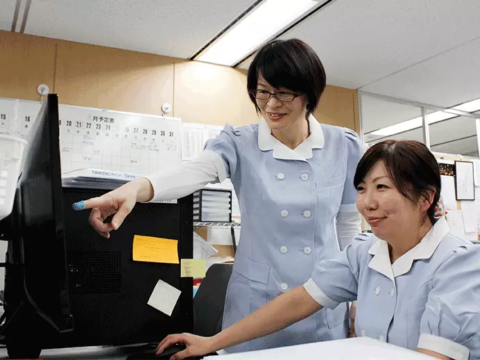 先輩がしっかりフォローしますので、安心してチャレンジしてくださいね♪