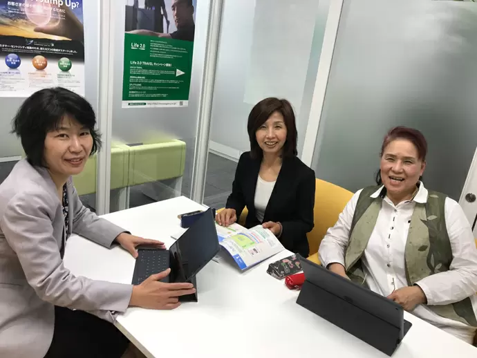 女性が約9割を占める営業所はいつでもフレンドリー◎打ち合わせも和やかに、楽しくお仕事できる環境です♪