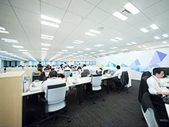 当社は従業員数300人を超える会社の一員であるため、安定性は抜群。