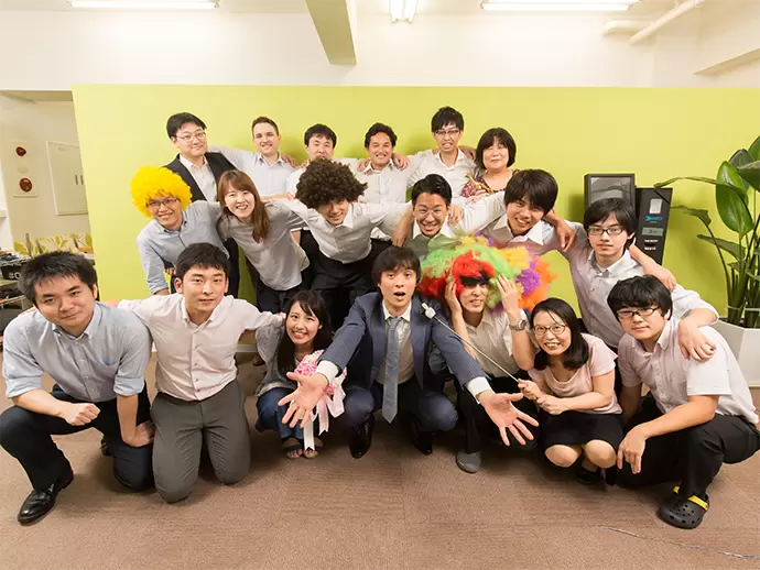 BBQ、オフィスでの飲み会、パーティetc.社内イベントもみんなで楽しんでいます！