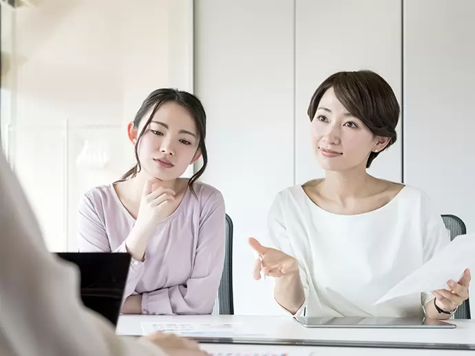 当社のエンジニアは人と接する機会が多いので、コミュニケーションスキルが活かせます。