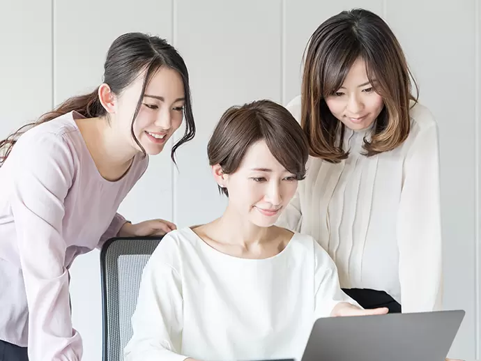 先輩がフォローするので、未経験の方も安心して始められます。