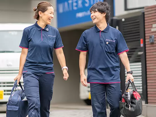 既存のお客様先へ定期的に伺い、メンテナンスも行います。